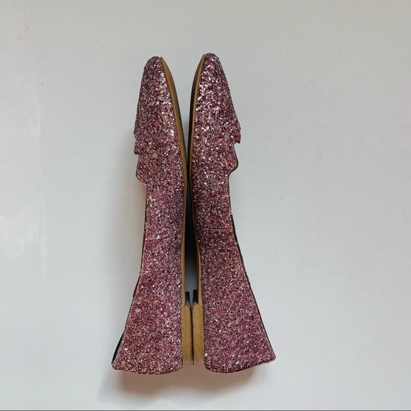 💢SOLD💢 Sam Edelman Pink Glitter Flats - Picture 4 of 7